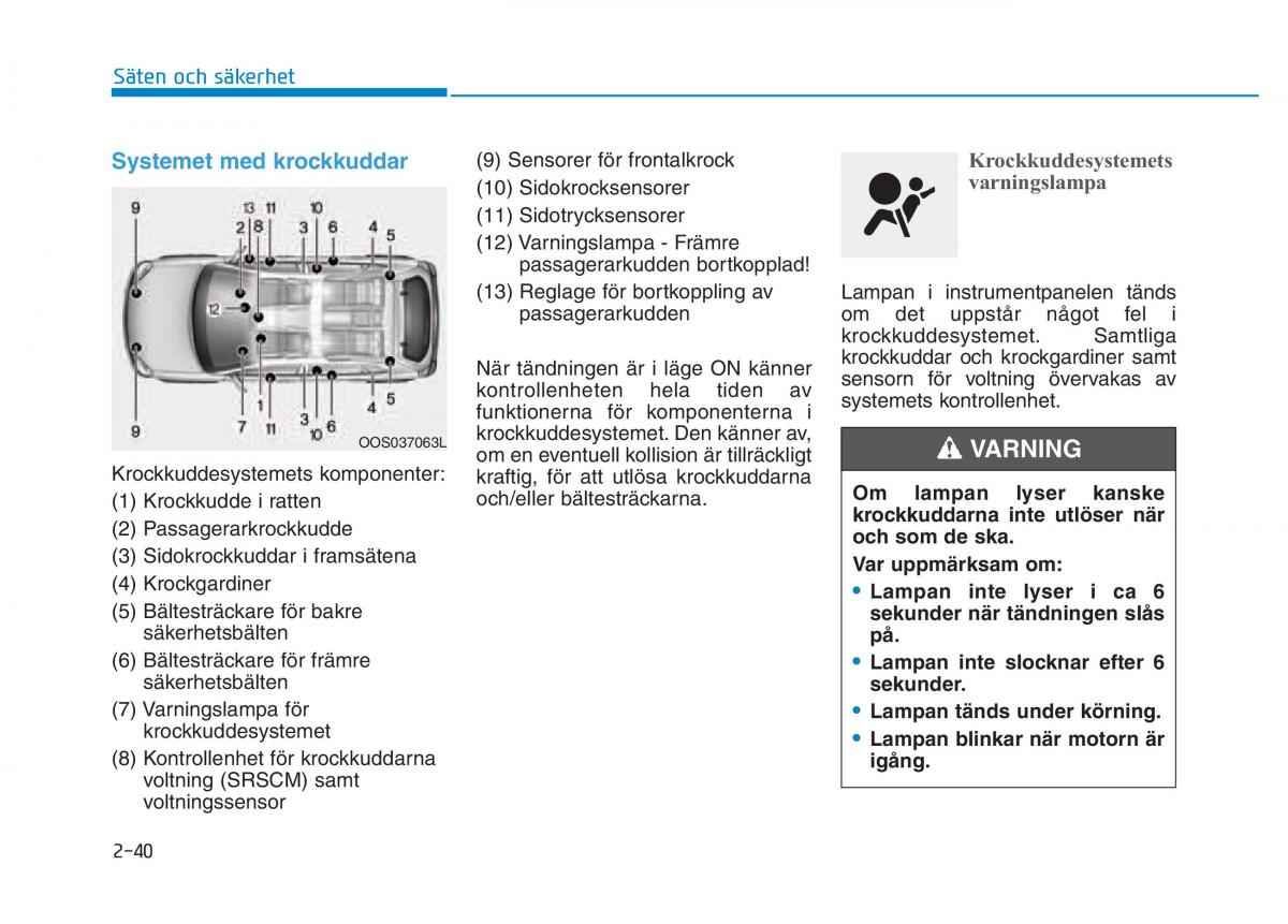 Hyundai Kona instruktionsbok / page 55