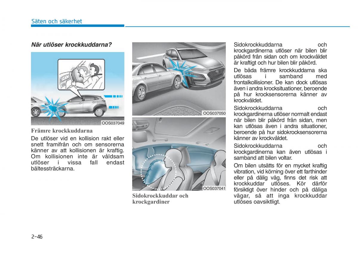 Hyundai Kona instruktionsbok / page 61