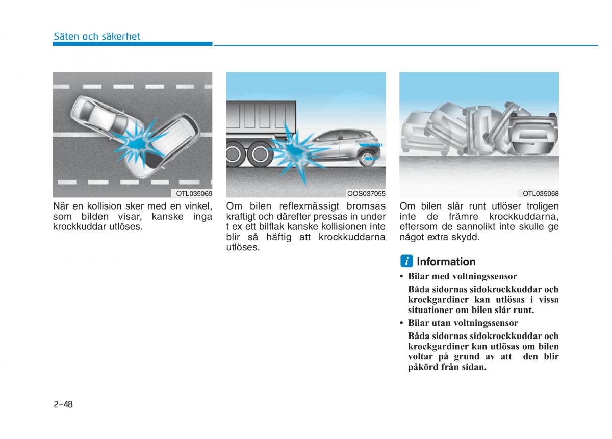 Hyundai Kona instruktionsbok / page 63