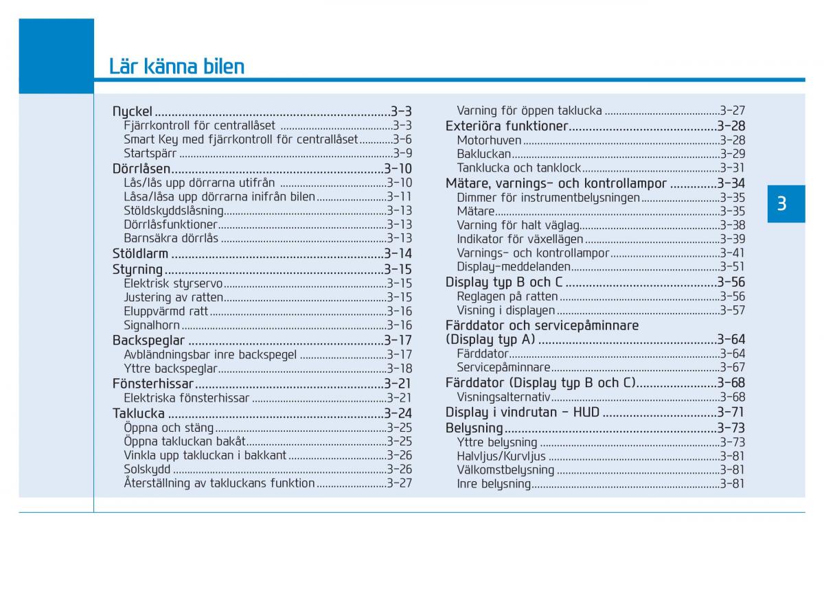 Hyundai Kona instruktionsbok / page 66