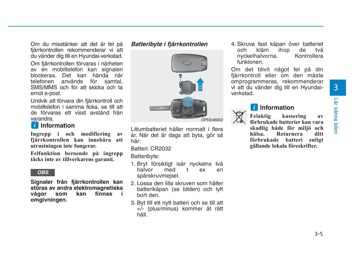 Hyundai Kona instruktionsbok / page 70