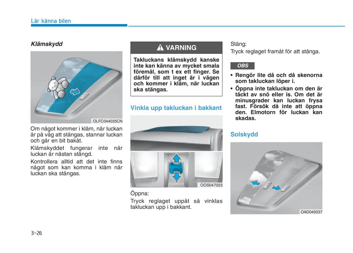 Hyundai Kona instruktionsbok / page 91