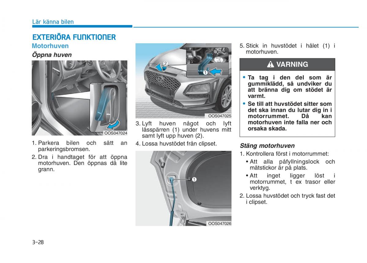 Hyundai Kona instruktionsbok / page 93