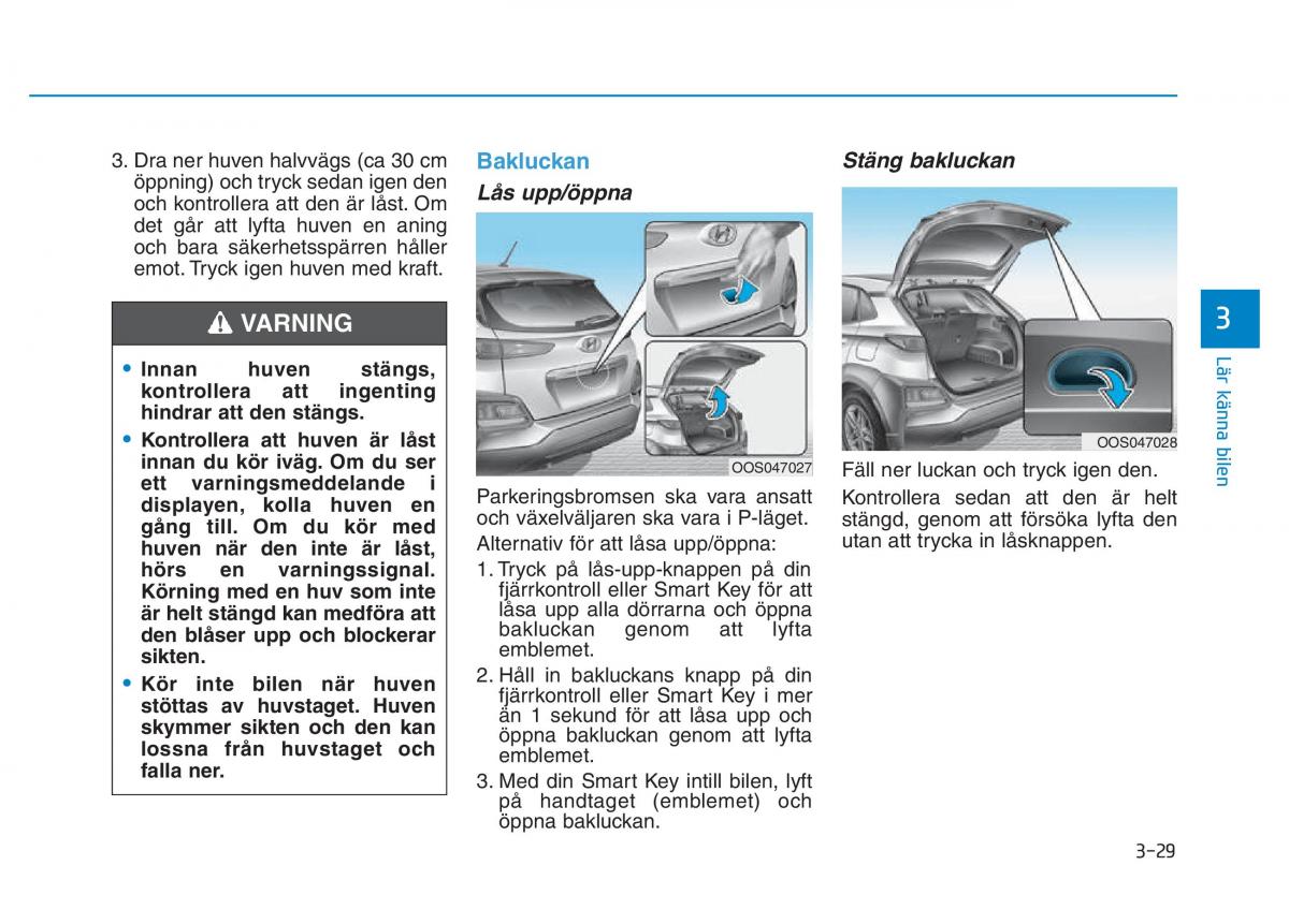 Hyundai Kona instruktionsbok / page 94