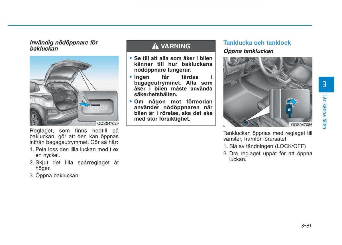 Hyundai Kona instruktionsbok / page 96