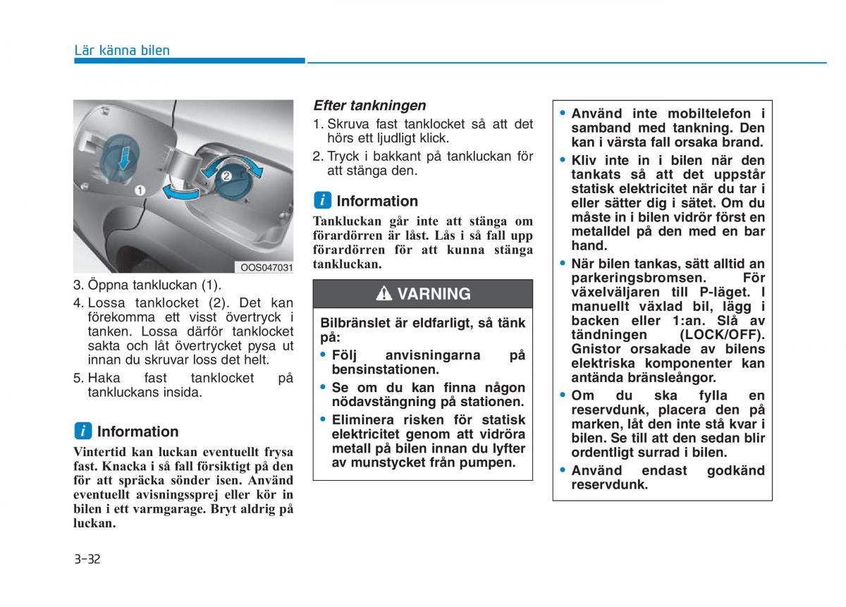 Hyundai Kona instruktionsbok / page 97