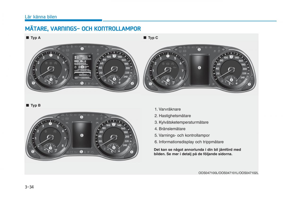 Hyundai Kona instruktionsbok / page 99