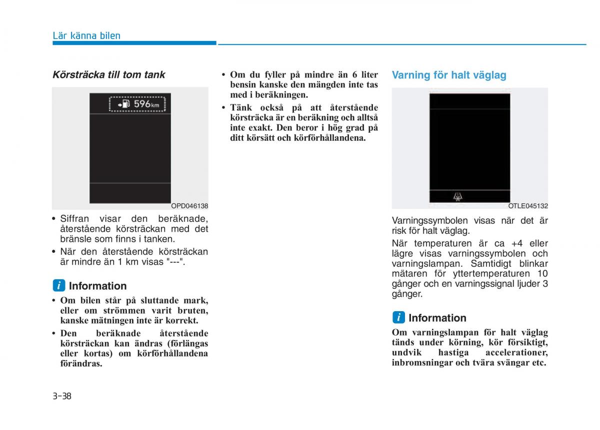 Hyundai Kona instruktionsbok / page 103