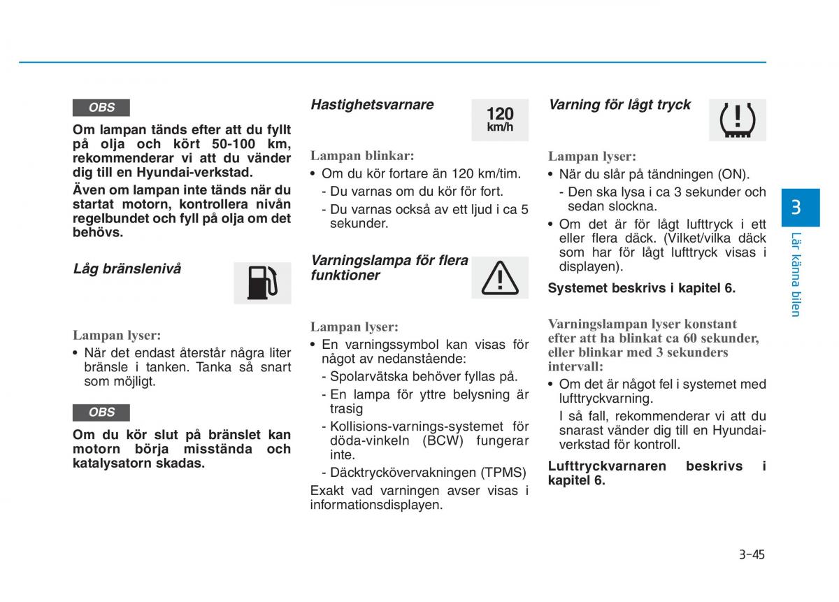 Hyundai Kona instruktionsbok / page 110