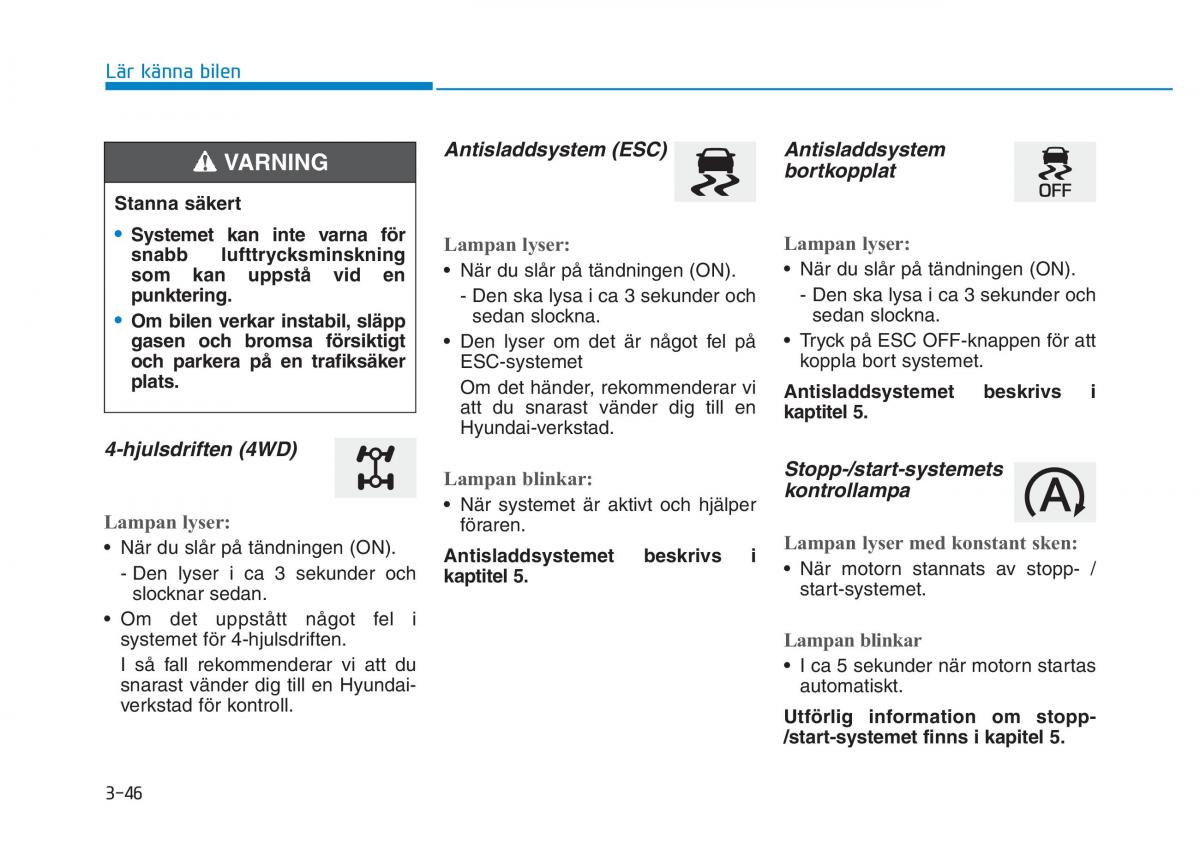 Hyundai Kona instruktionsbok / page 111