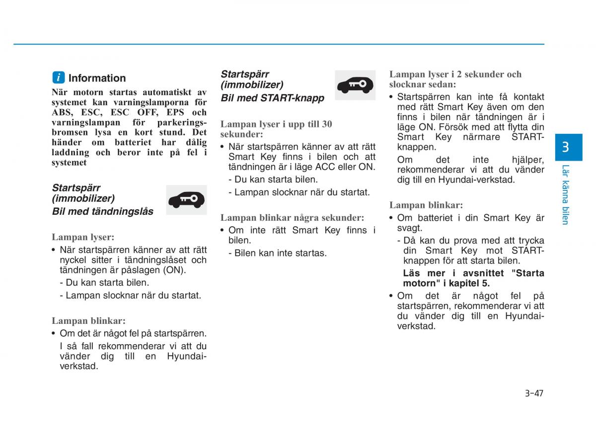 Hyundai Kona instruktionsbok / page 112