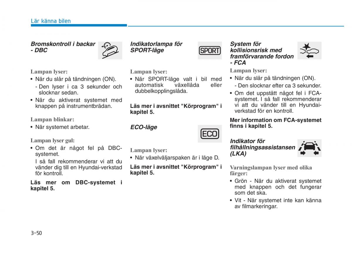 Hyundai Kona instruktionsbok / page 115