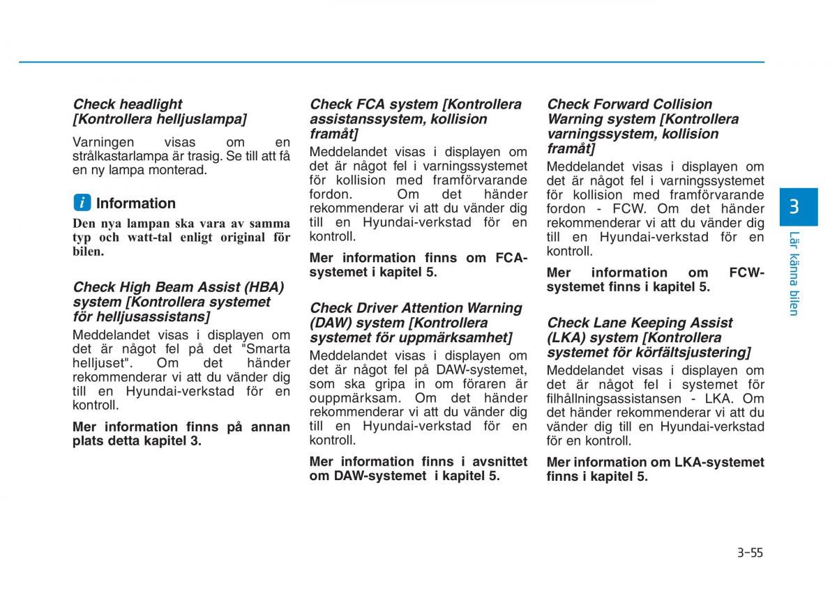 Hyundai Kona instruktionsbok / page 120