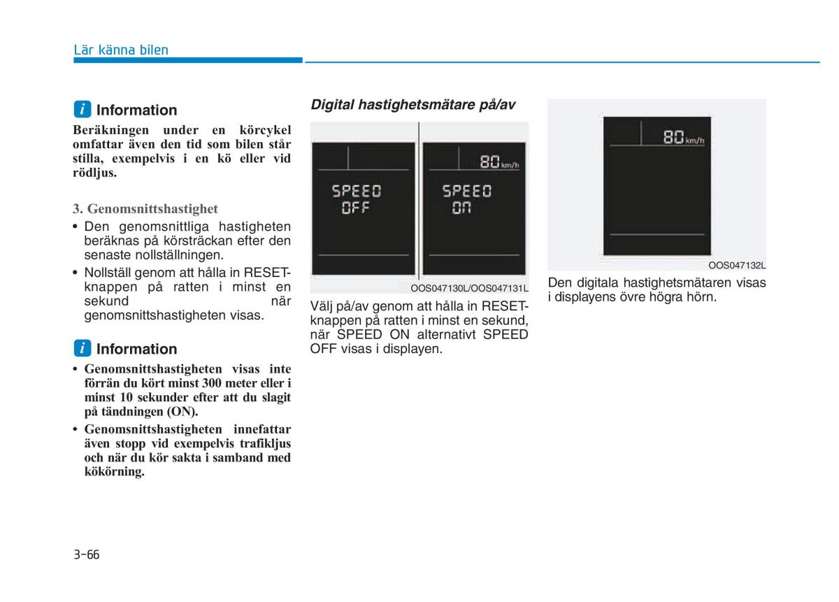 Hyundai Kona instruktionsbok / page 131