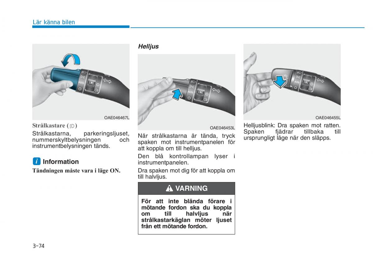 Hyundai Kona instruktionsbok / page 139