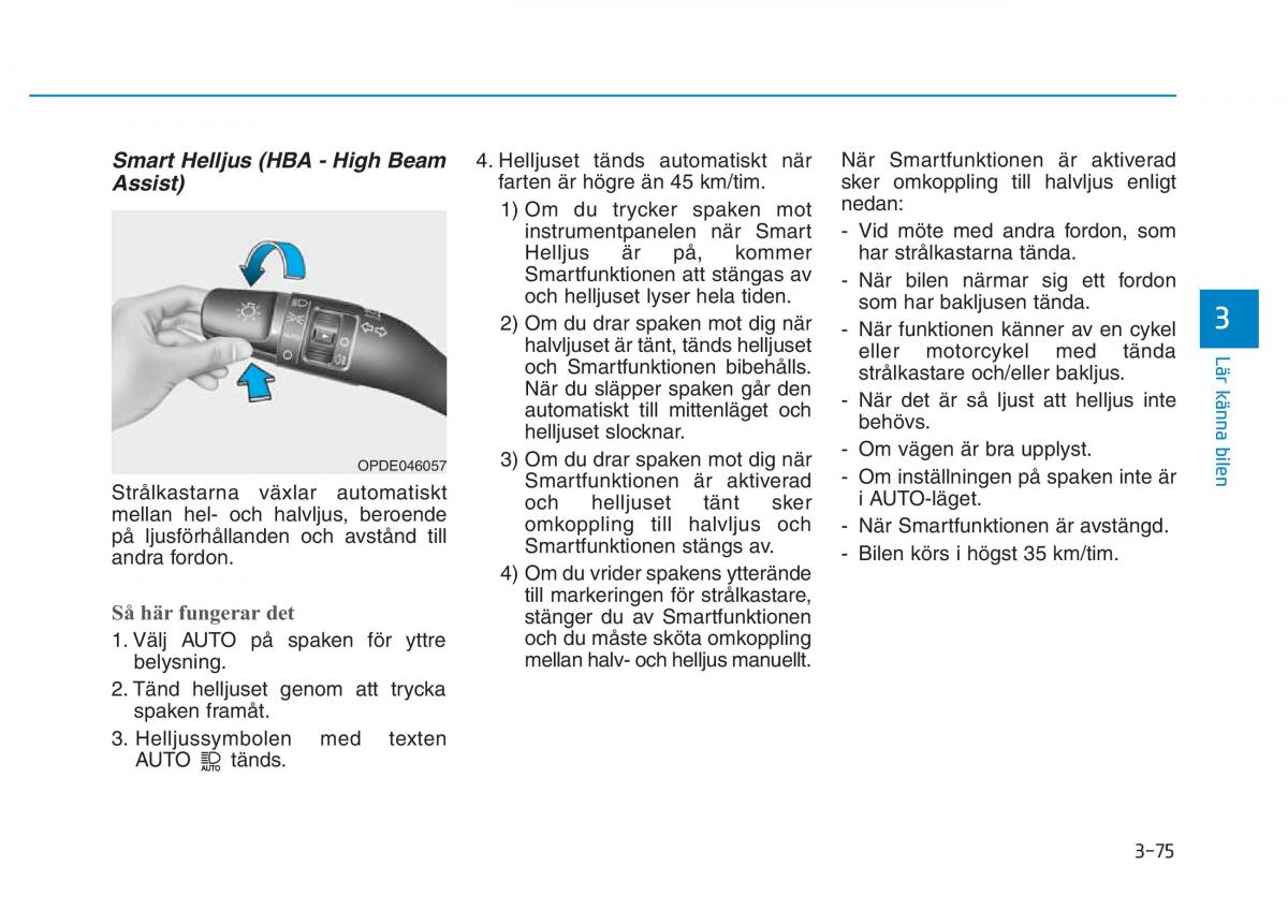 Hyundai Kona instruktionsbok / page 140