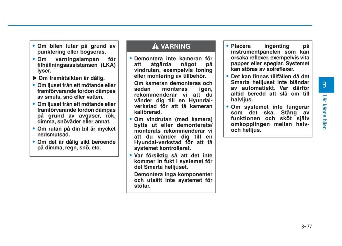 Hyundai Kona instruktionsbok / page 142