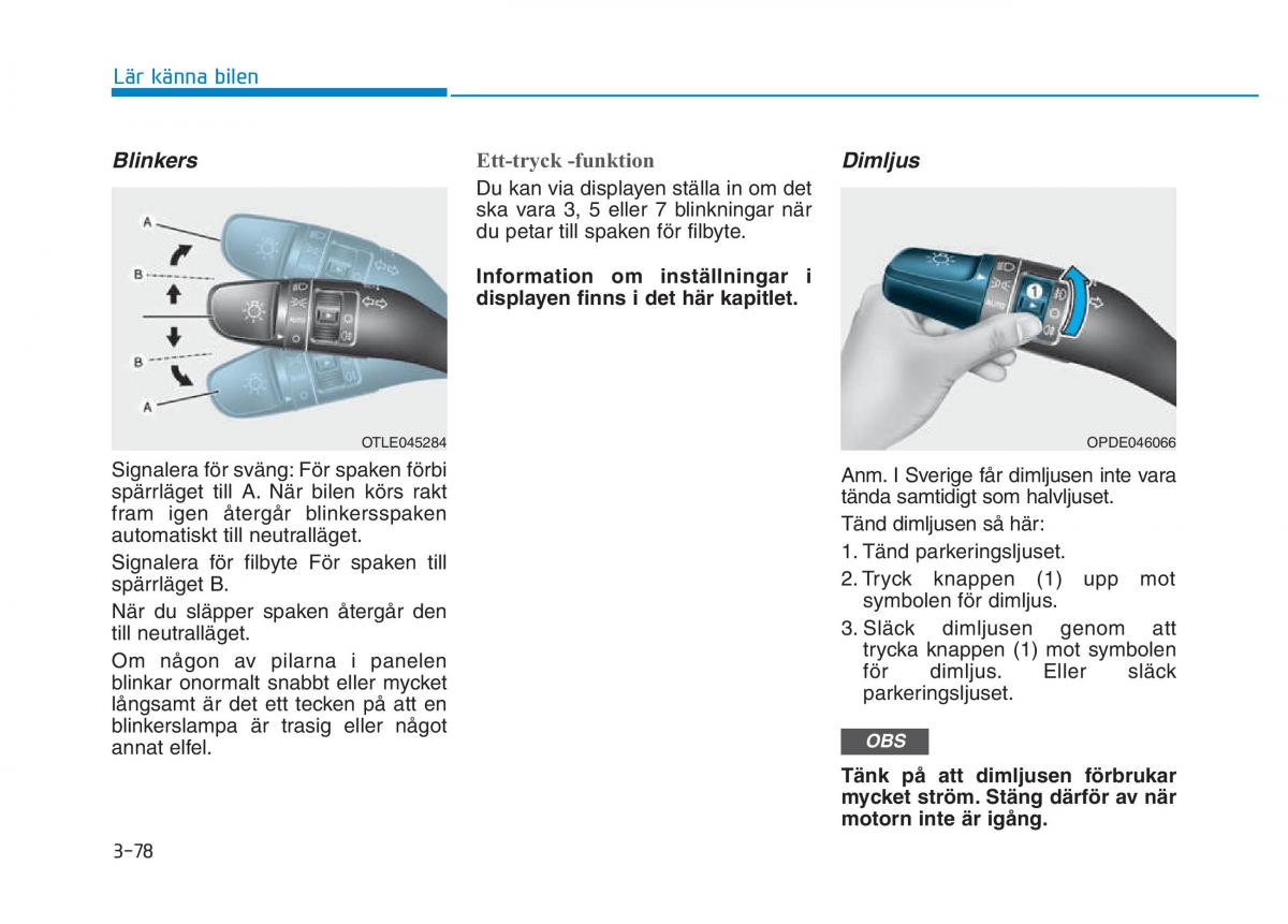 Hyundai Kona instruktionsbok / page 143