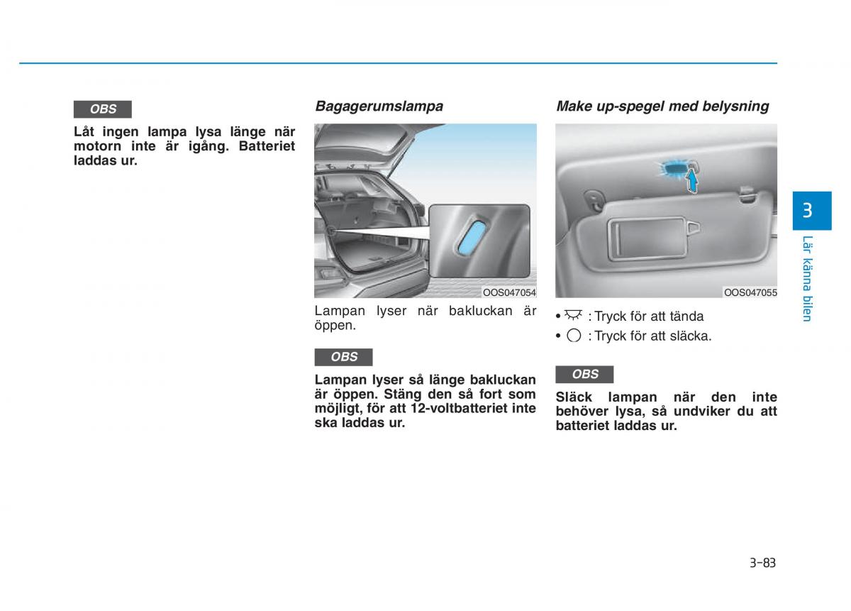 Hyundai Kona instruktionsbok / page 148