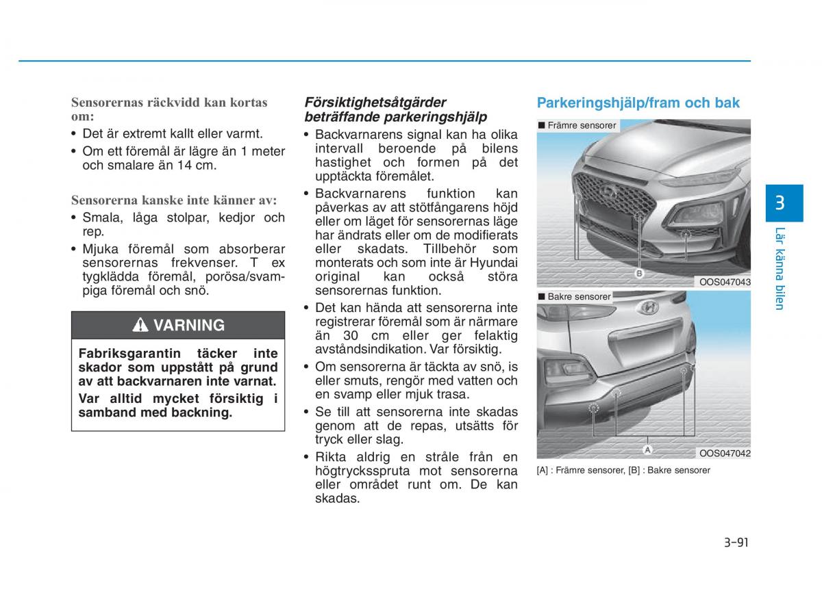 Hyundai Kona instruktionsbok / page 156