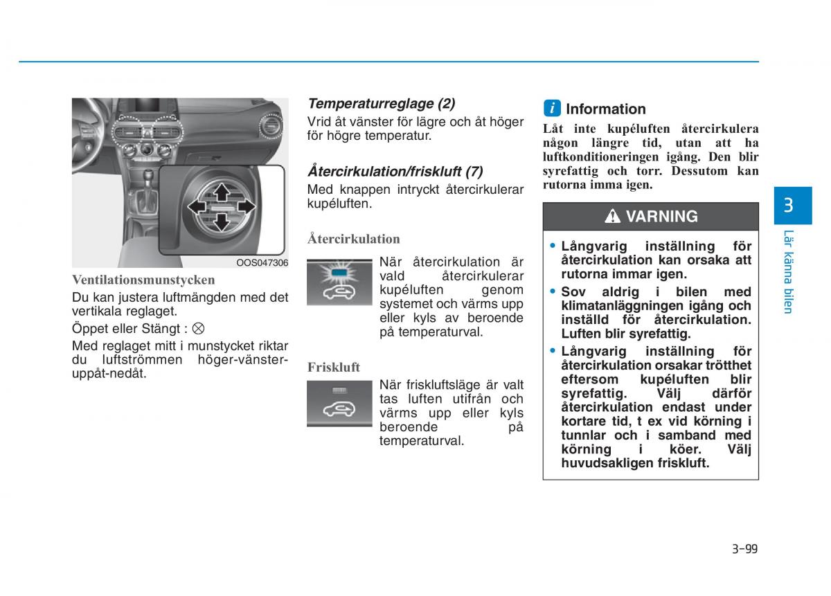 Hyundai Kona instruktionsbok / page 164