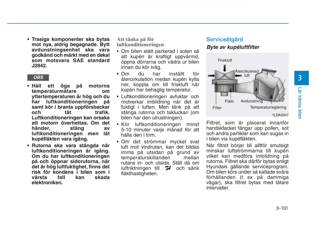 Hyundai Kona instruktionsbok / page 166