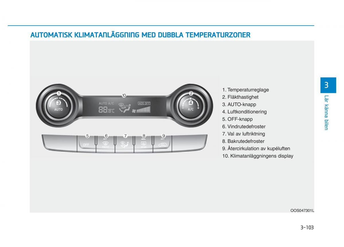 Hyundai Kona instruktionsbok / page 168