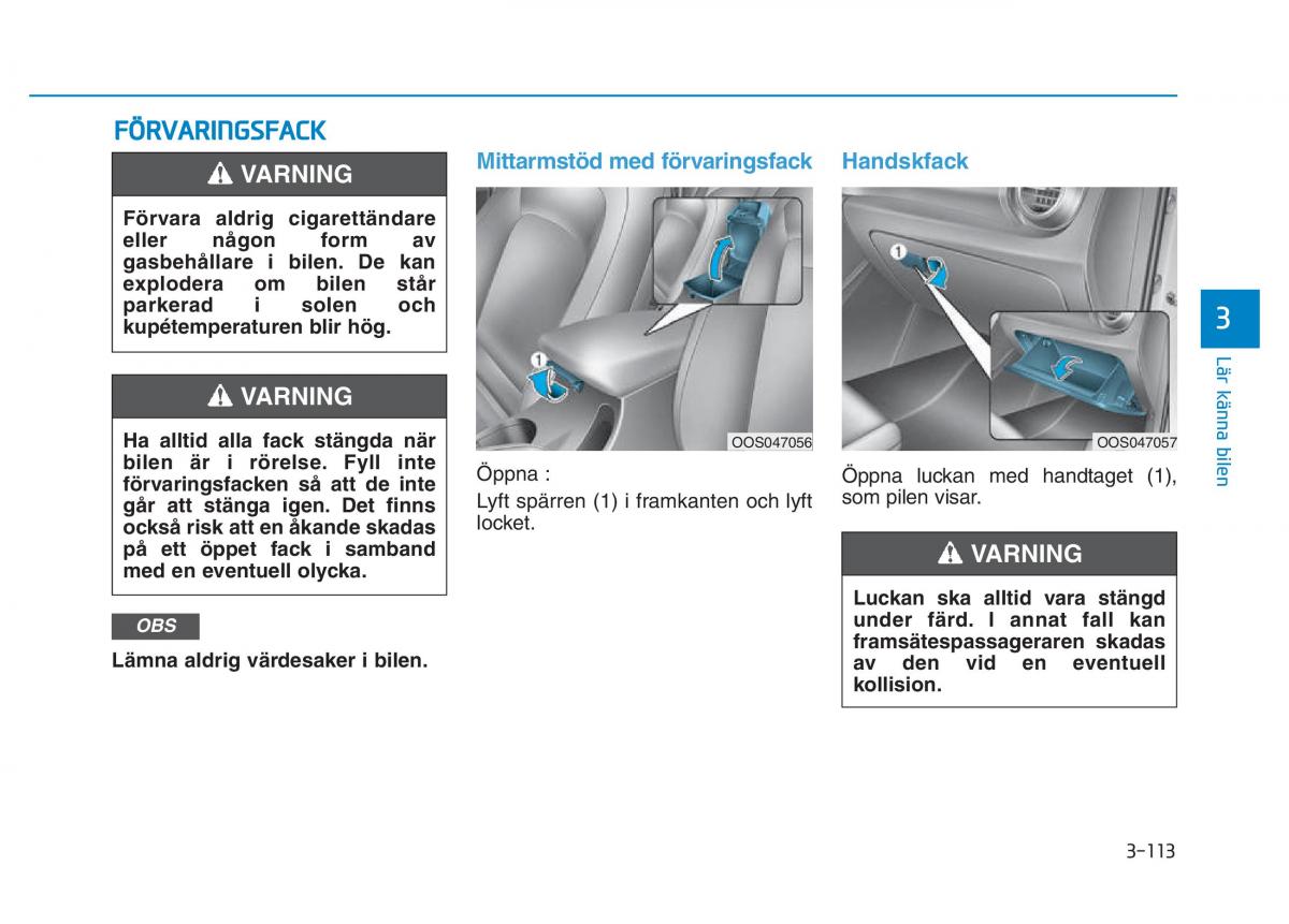 Hyundai Kona instruktionsbok / page 178