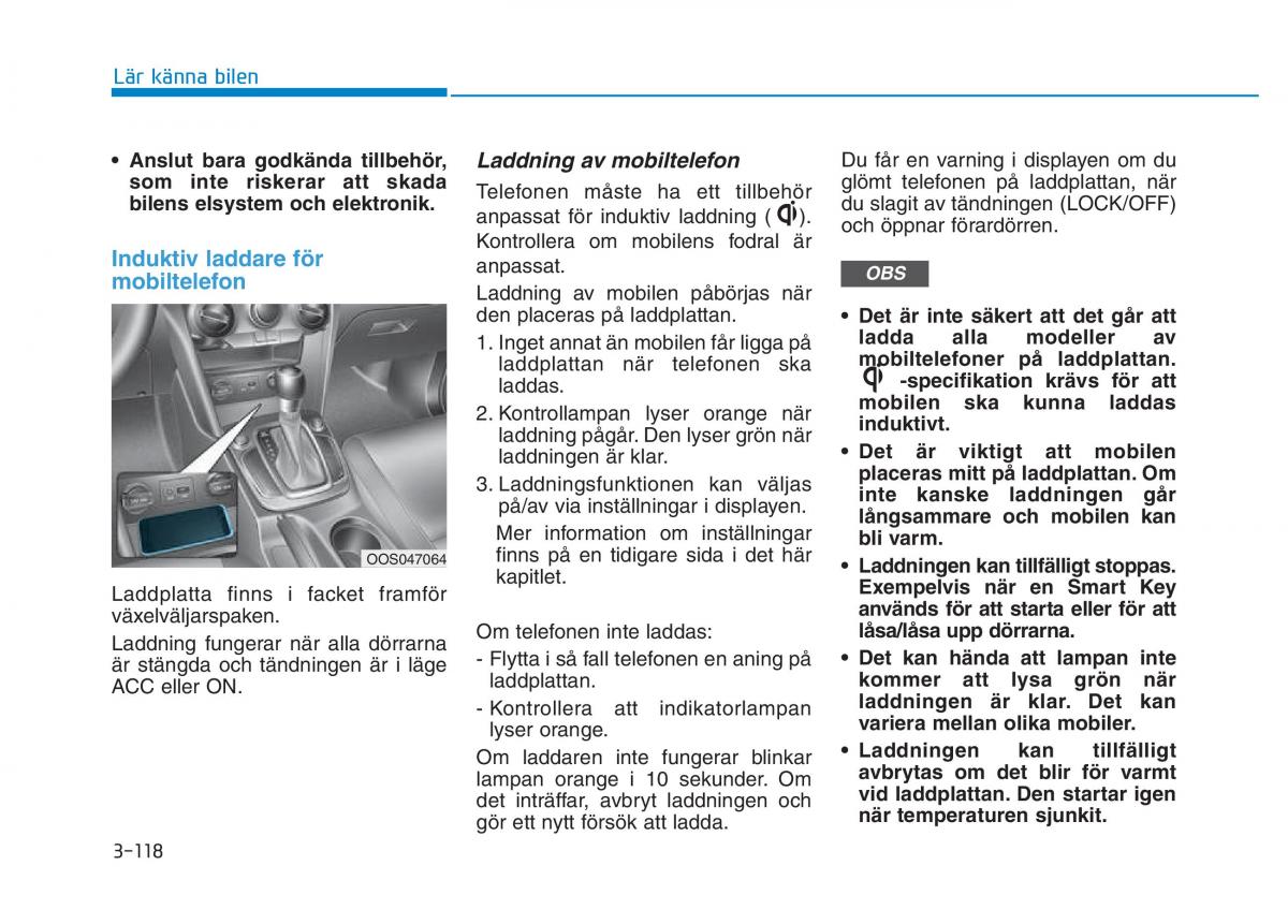 Hyundai Kona instruktionsbok / page 183