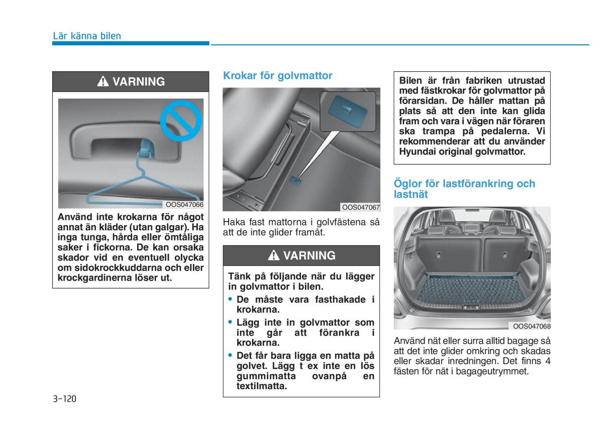 Hyundai Kona instruktionsbok / page 185