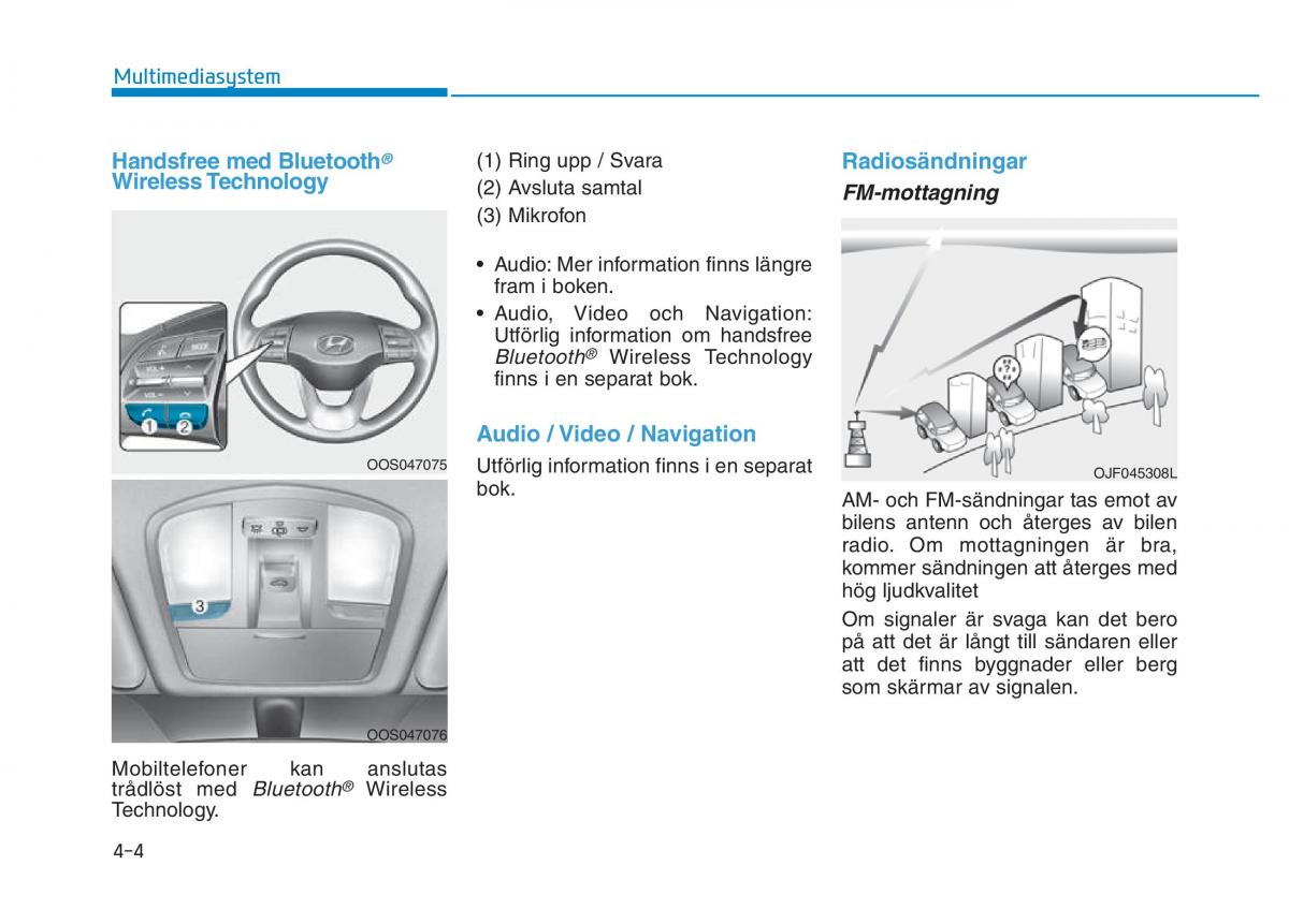 Hyundai Kona instruktionsbok / page 191