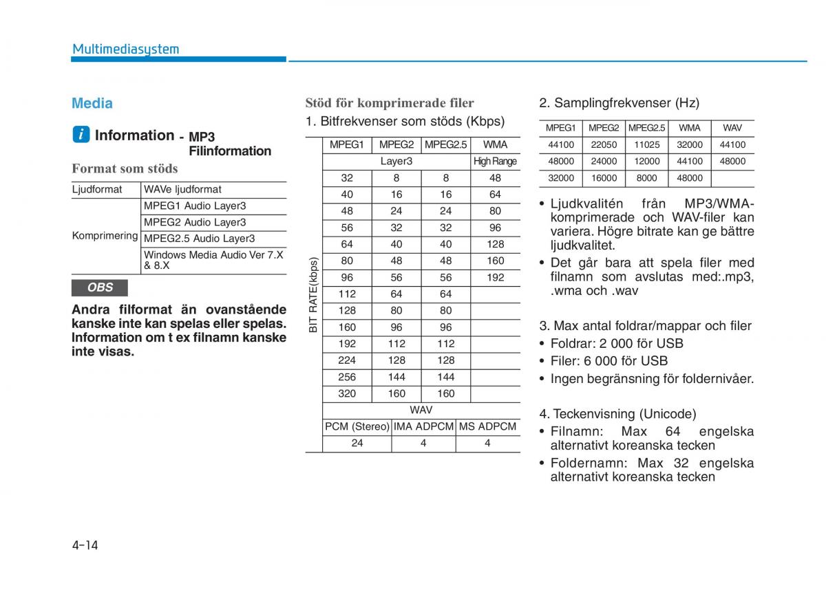 Hyundai Kona instruktionsbok / page 201