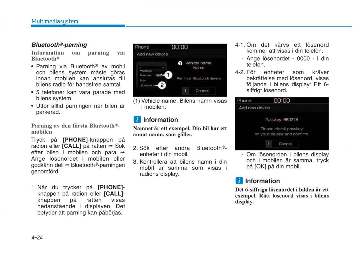 Hyundai Kona instruktionsbok / page 211