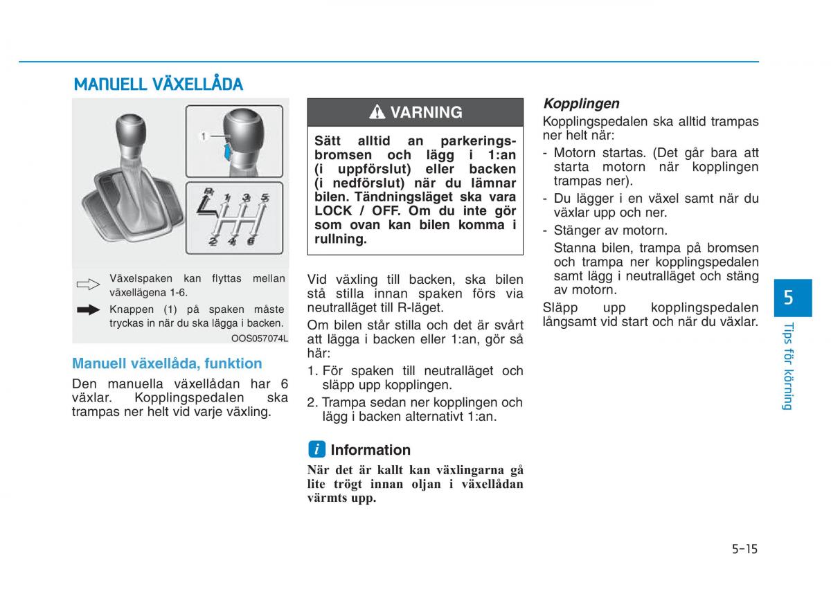 Hyundai Kona instruktionsbok / page 232