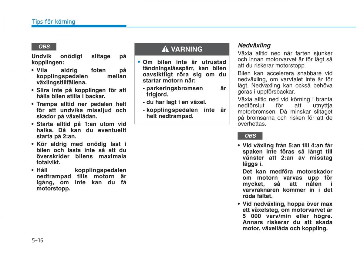 Hyundai Kona instruktionsbok / page 233