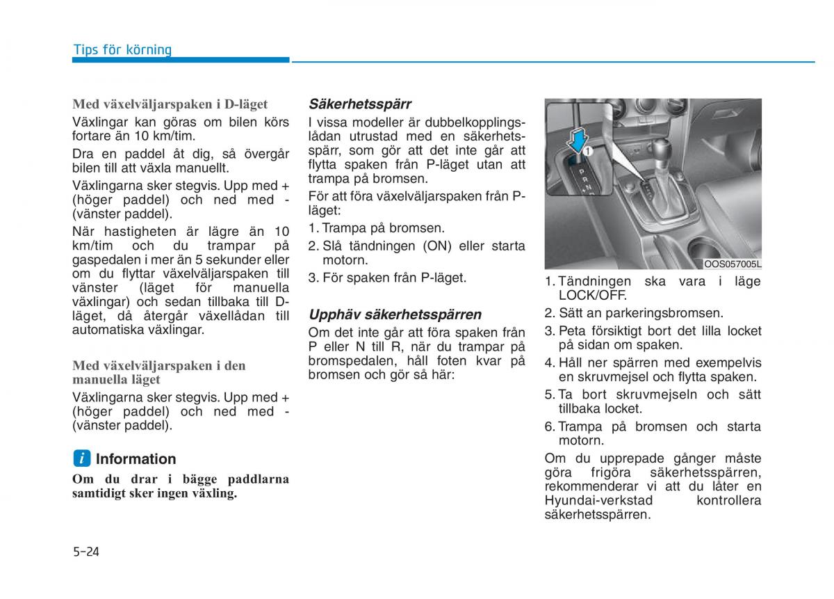 Hyundai Kona instruktionsbok / page 241