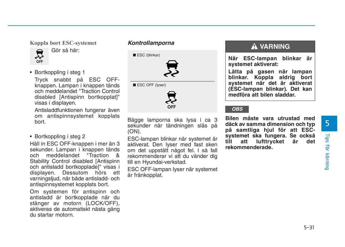 Hyundai Kona instruktionsbok / page 248