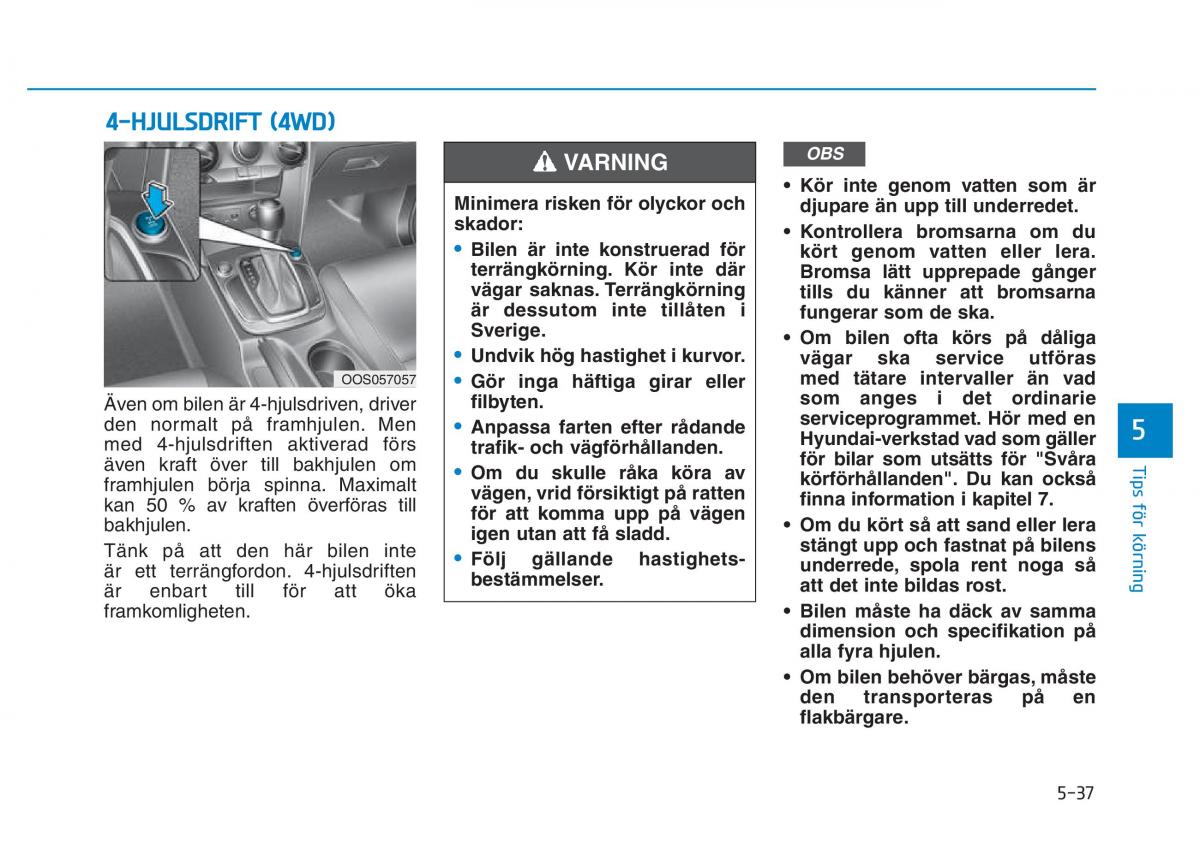 Hyundai Kona instruktionsbok / page 254