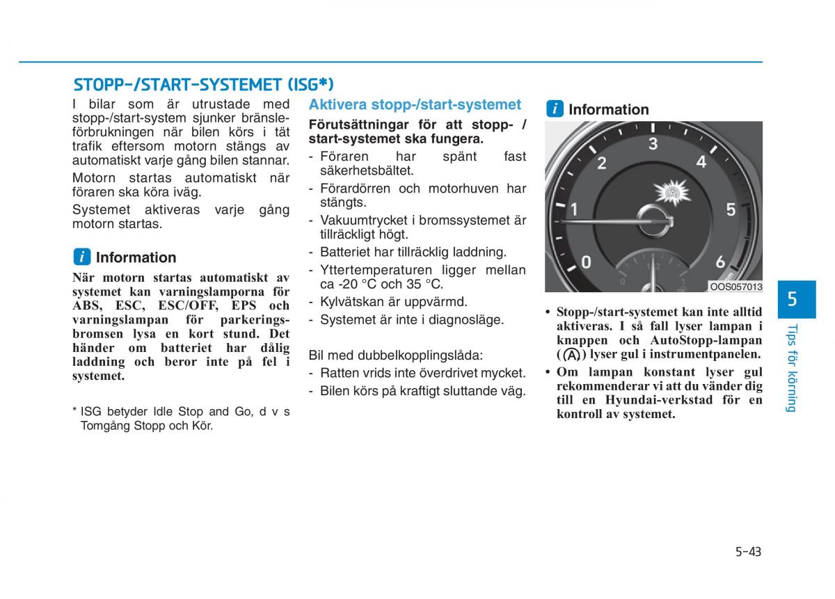 Hyundai Kona instruktionsbok / page 260