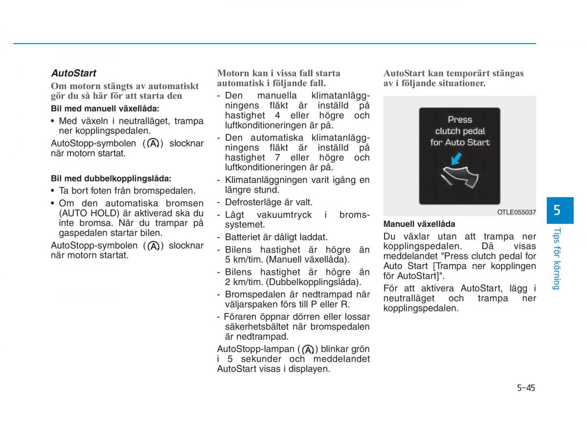 Hyundai Kona instruktionsbok / page 262