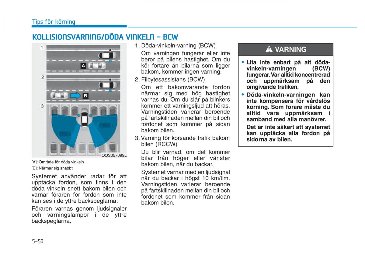 Hyundai Kona instruktionsbok / page 267