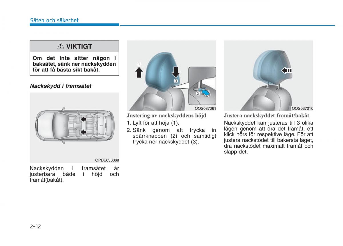 Hyundai Kona instruktionsbok / page 27