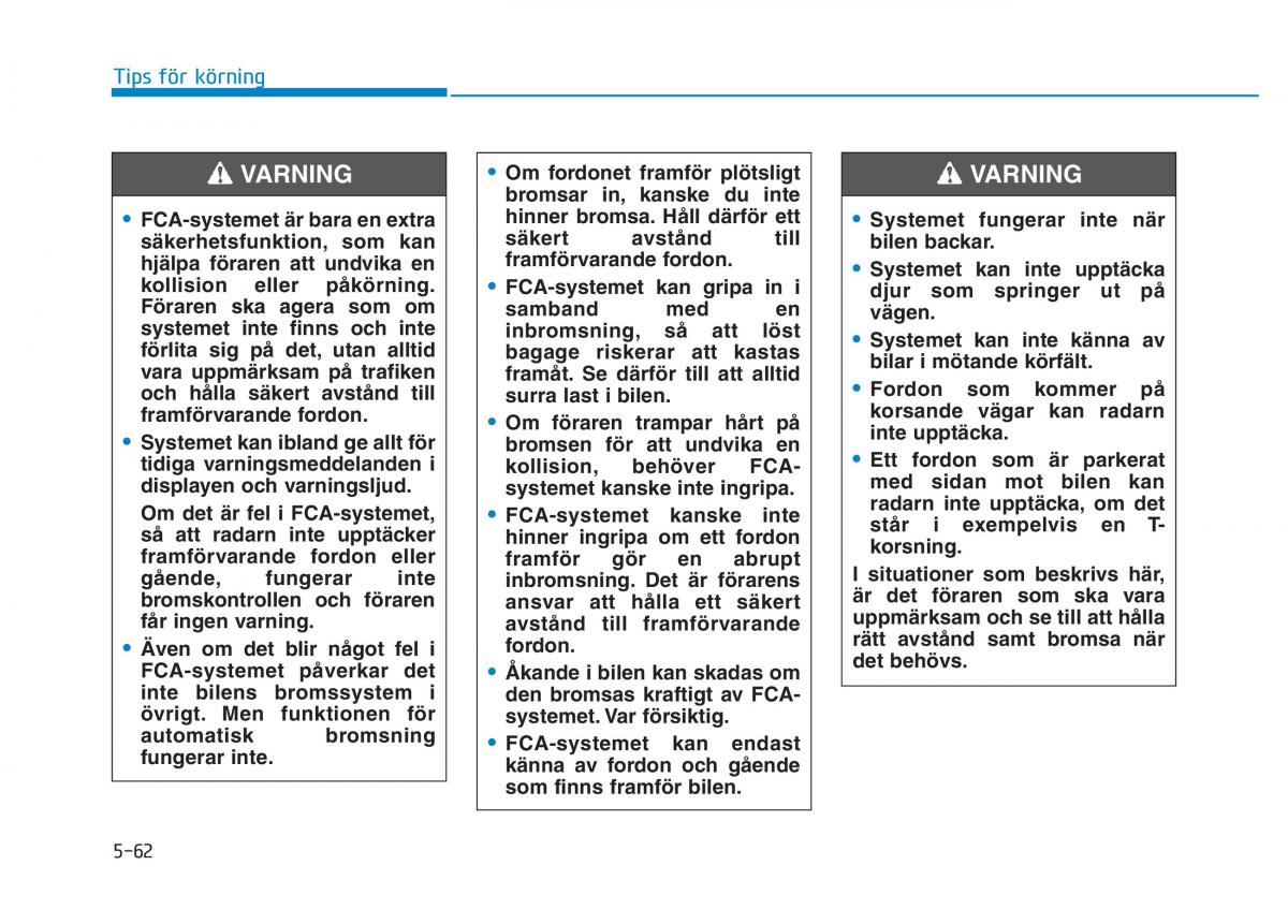 Hyundai Kona instruktionsbok / page 279