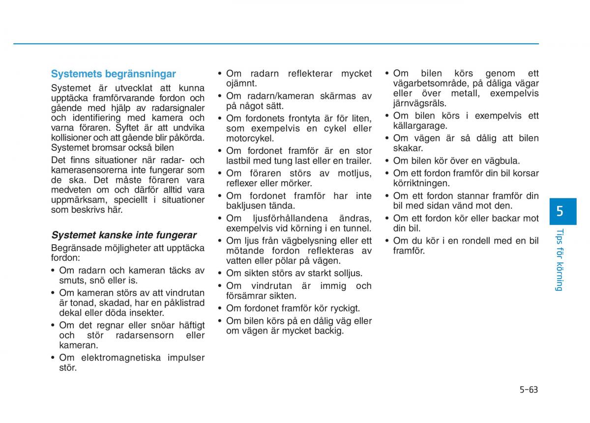 Hyundai Kona instruktionsbok / page 280