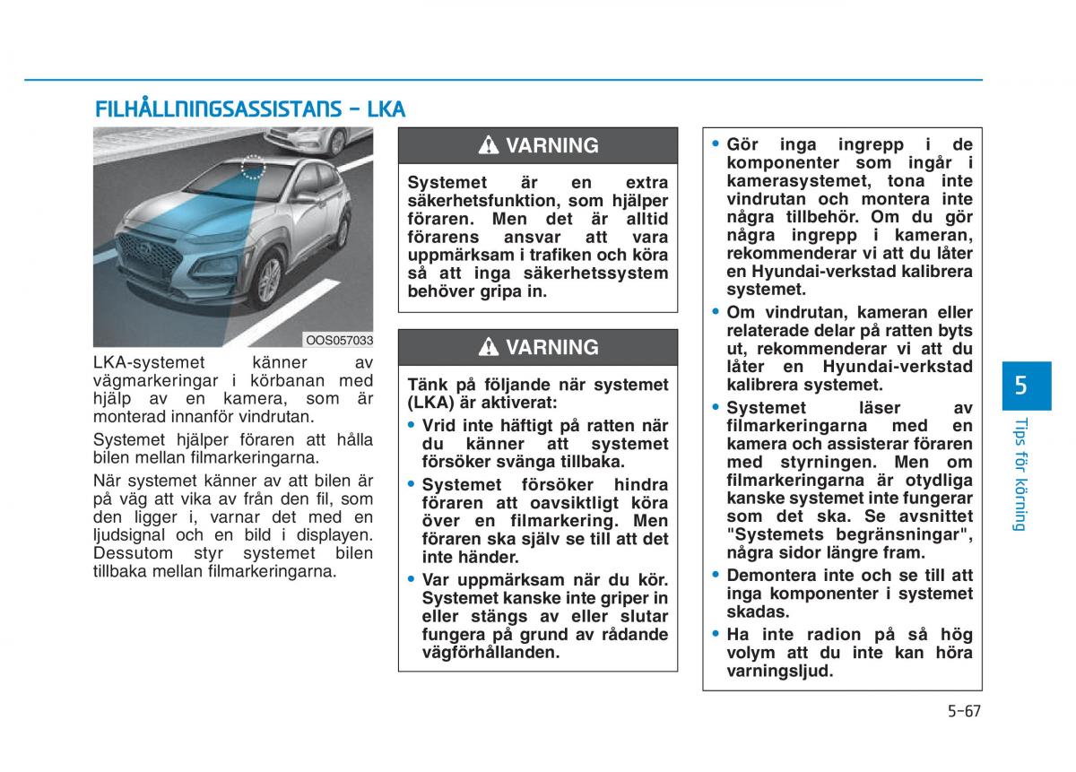 Hyundai Kona instruktionsbok / page 284