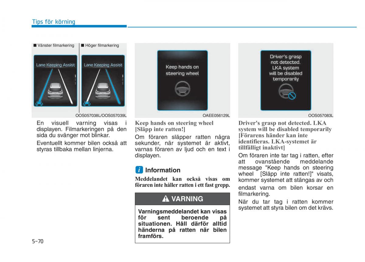 Hyundai Kona instruktionsbok / page 287