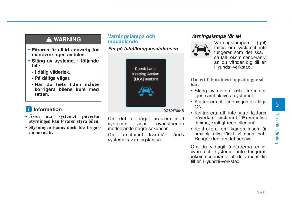 Hyundai Kona instruktionsbok / page 288