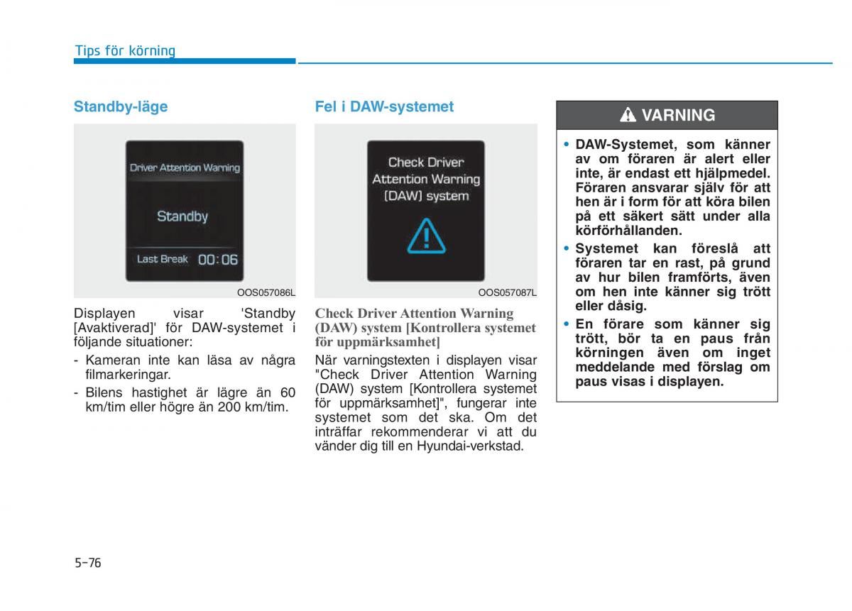 Hyundai Kona instruktionsbok / page 293