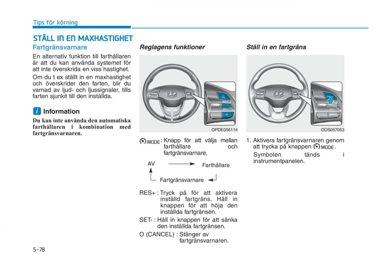 Hyundai Kona instruktionsbok / page 295