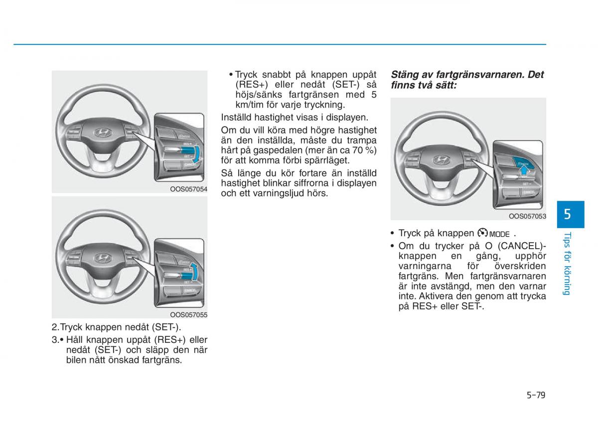 Hyundai Kona instruktionsbok / page 296